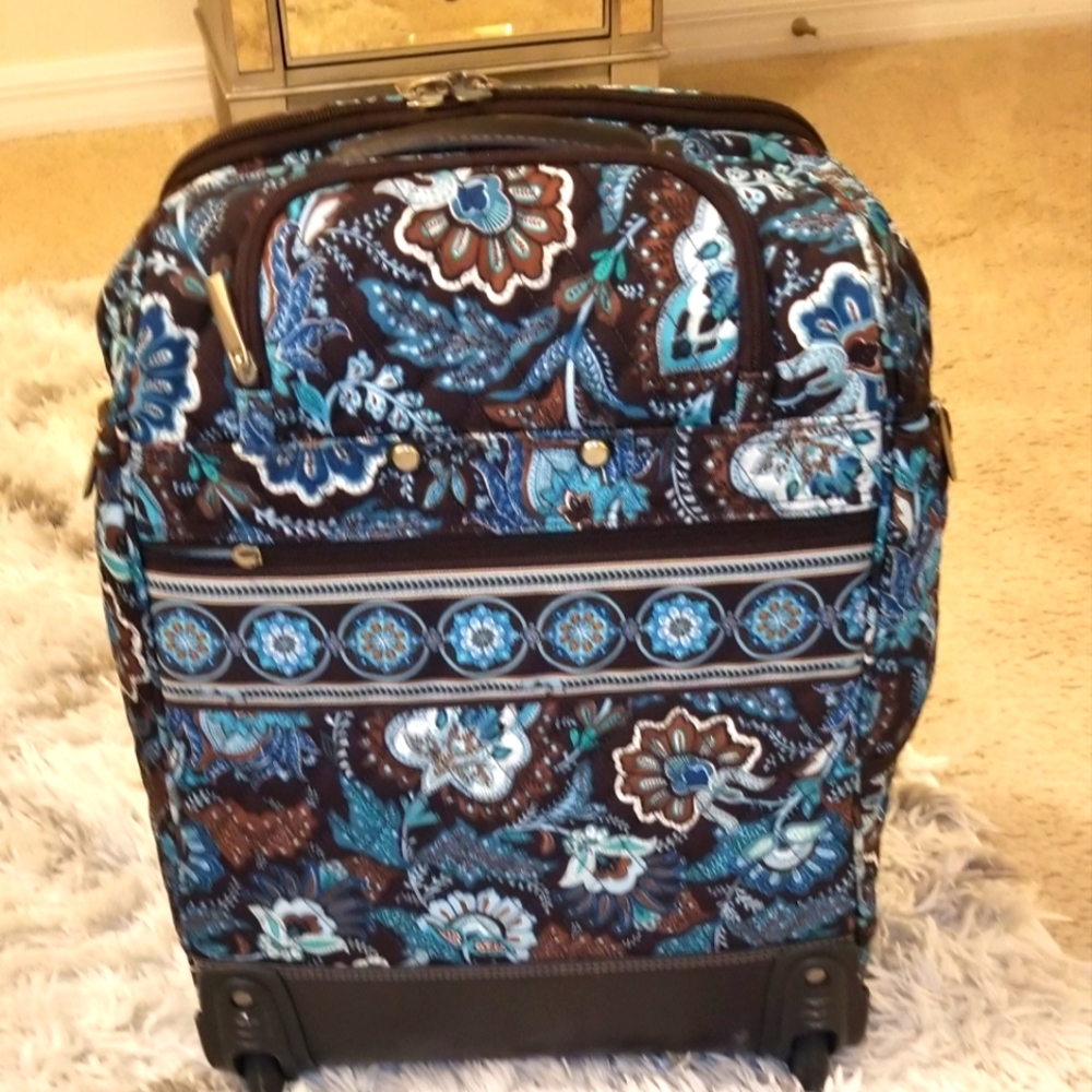 Vera Bradley rolling suitcase